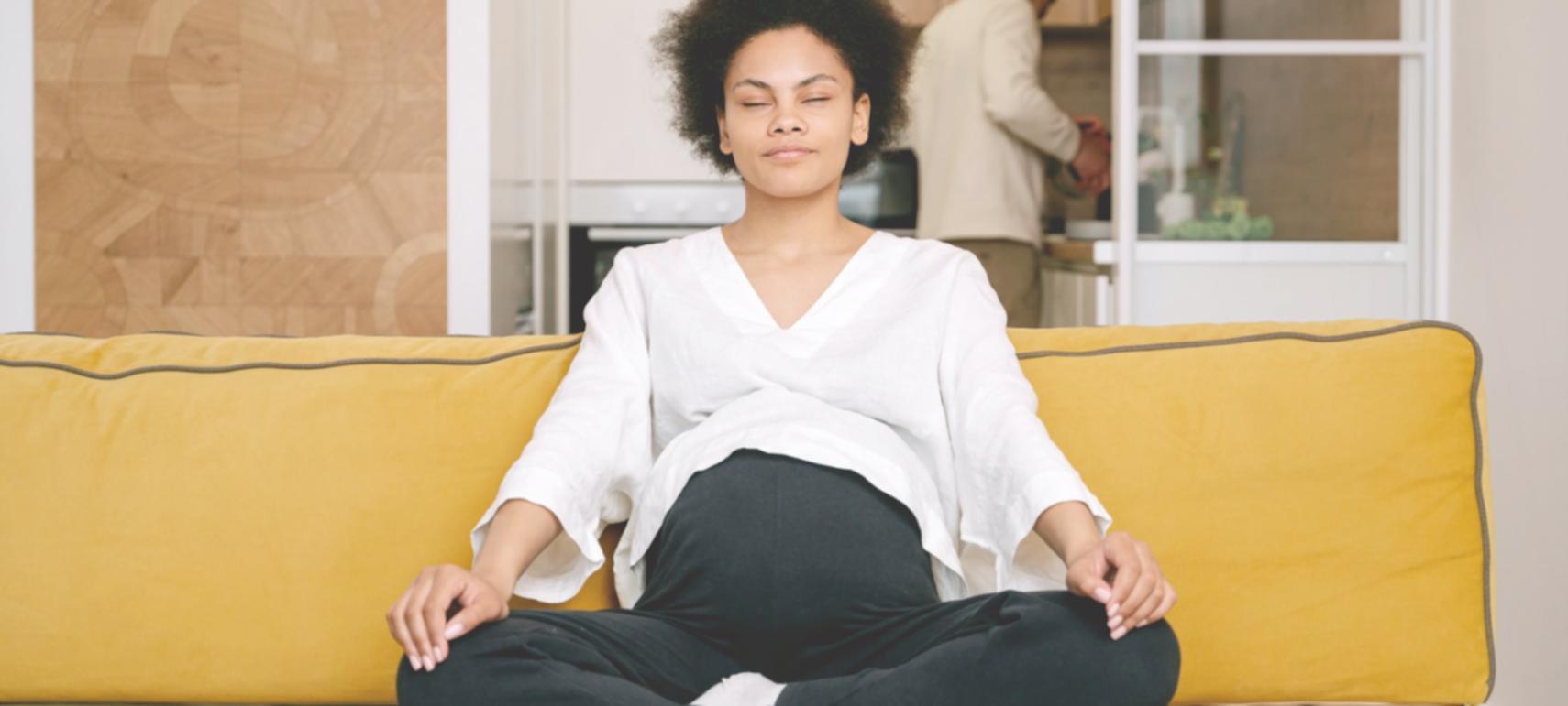 Ambiente sereno de meditación
